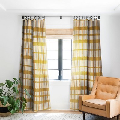 1pc Blackout Window Curtain Panel - Deny Designs