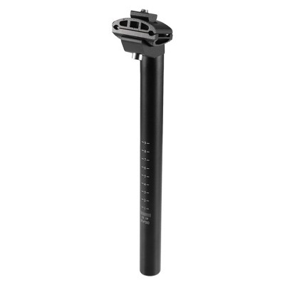 Unique Bargains Aluminum Alloy Bike Seat Post Black