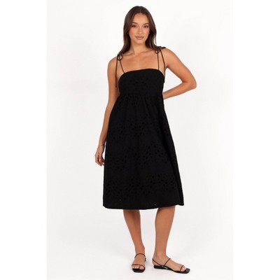 Petal and Pup Sevara Midi Dress - Black L