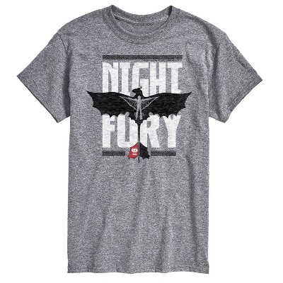 Men's - How to Train Your Dragon - Night Fury Flight Short Sleeve Graphic T-Shirt