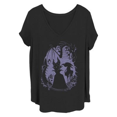 Women's Disney Maleficent Silhouette T-Shirt