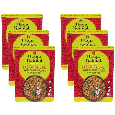 Maya Kaimal Green Garbanzo, Corn & Coriander Organic Everyday Dal - Case of 6/10 oz