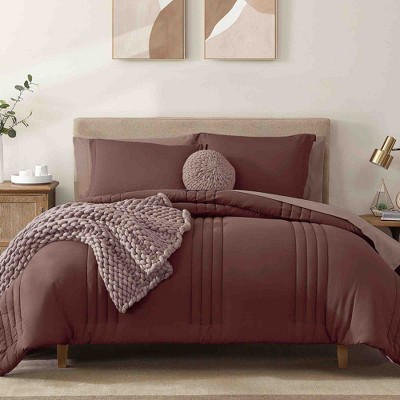 BAGOKIE 7 Pieces Bed in a Bag Comforter Set for All Season