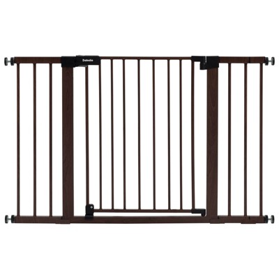 Babelio PressGuard P7 Baby and Pet Gate, Expandable Pressure Mounted No Drill Safety Gate for Stairs and Doorways