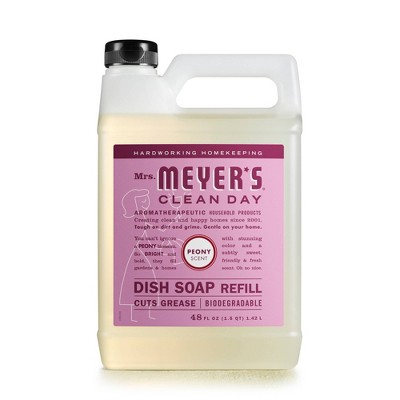 Mrs. Meyer's Clean Day Peony Scented Dish Soap