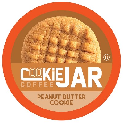 Cookie Jar Peanut Butter Flavored Coffee Pods,Compatible Keurig 2.0 Brewers,40Ct