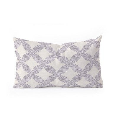 Holli Zollinger JUNGLIA WEAVE Oblong Throw Pillow - Society6