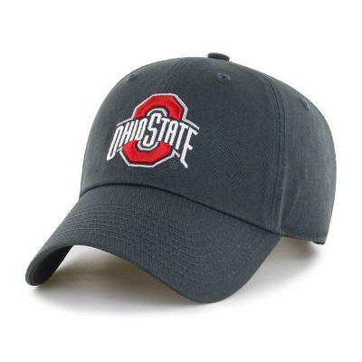 NCAA Ohio State Buckeyes Relaxed Fit Clean Up Baseball Hat: Team Logo Adjustable Strap