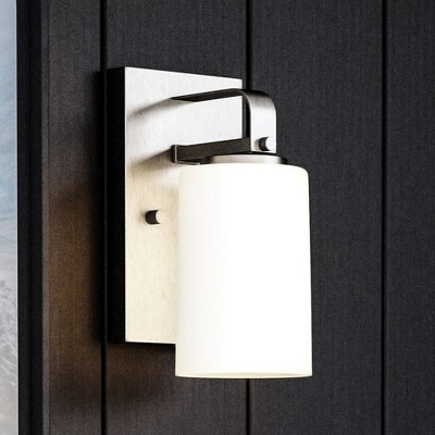 Urban Ambiance Luxury Modern Wall Sconce 8''H x 4.5''W,  Brushed Nickel Finish,  Broome Collection, UHP4104