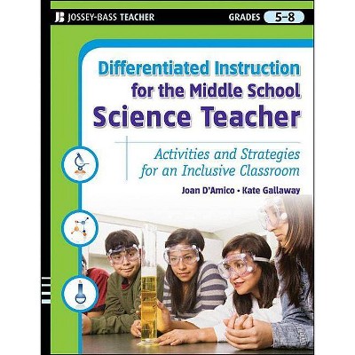 Differentiated Instruction for the Middle School Science Teacher - (Differentiated Instruction for Middle School Teachers) (Paperback)