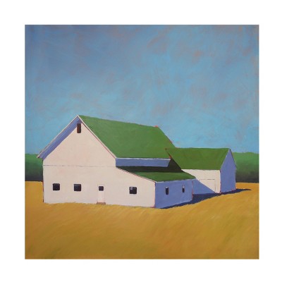 Trademark Fine Art - Carol Young  Homestead Barn VII Canvas Art