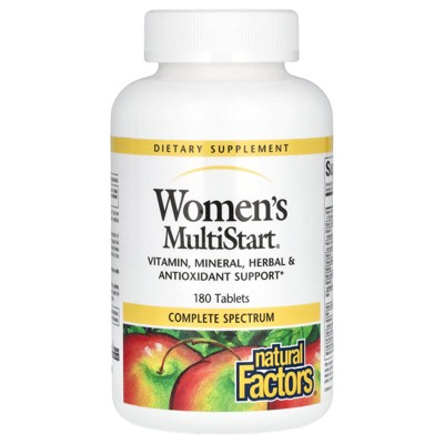 Natural Factors Women's MultiStart®, 180 Tablets