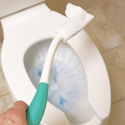 Long Reach Comfort Wipe – Ergonomic Bathroom Hygiene Wand & Toilet Aid for Limited Mobility