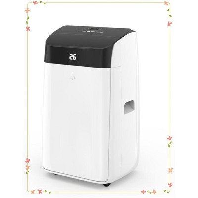 14000 BTU Portable Air Conditioner with 3-in-1 Cooling, Fanning, and Dehumidifying Functions