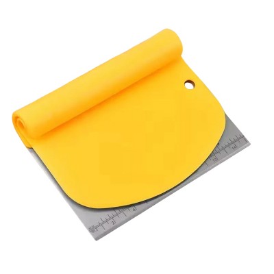 Kitcheniva Stainless Steel Dough Cutter With Scale