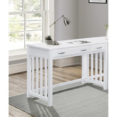 PAGED Computer Desks Set of 3, Home Office Desk with Large Desk, Movable Small Desk and Upholstered Stool for Office
