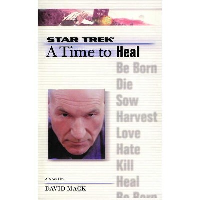 A Star Trek: The Next Generation: Time #8: A Time to Heal - by  David Mack (Paperback)