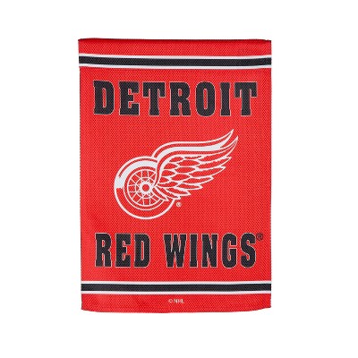 Embossed Suede Flag, GDN Size, Detroit Red Wings