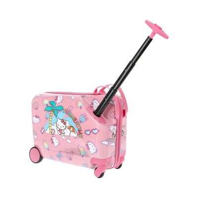 Hello Kitty Ful Ride-on Luggage Summer Time Kids 14.5" luggage