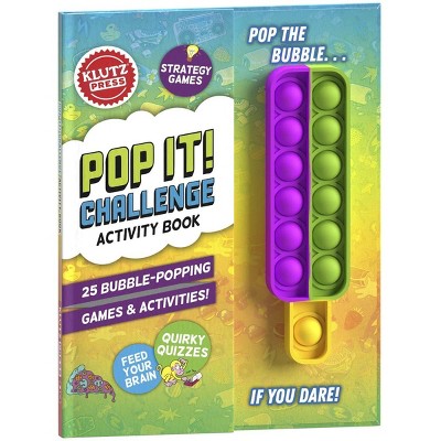 Klutz Pop-It! Challenge Activity Book, 8 Years and Up, Paperback, 32 Pages with Pop-It!