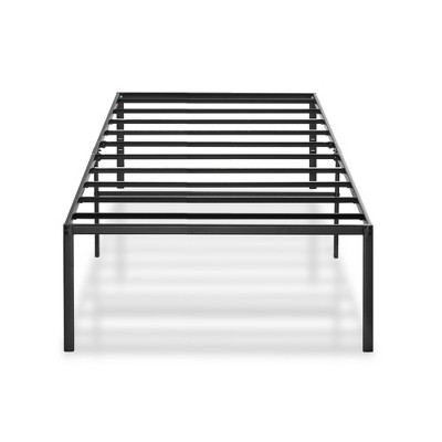 18" Classic Metal Platform Bed Frame Black - Mellow