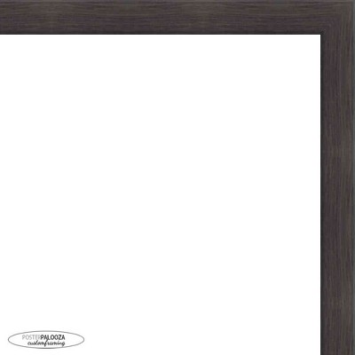 PosterPalooza | Minimalist Grey Picture Frame - UV Acrylic, Foam Board Backing, Hanging Hardware