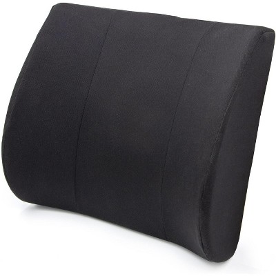DMI Lumbar Support Pillow for Chair to Assist with Back Support with Removable Washable Cover to Ease Lower Back Pain while Improving Posture, 14 x 13