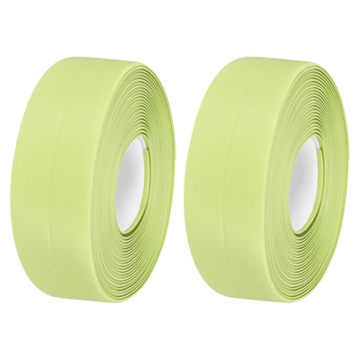Unique Bargains PVC Waterproof Self-Adhesive Wall Corner Seal Caulk Strip Tape 2 Pcs