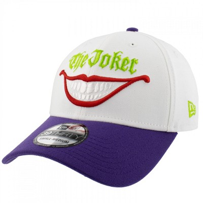 Adult The Joker Smile Logo New Era 39Thirty Fitted Hat