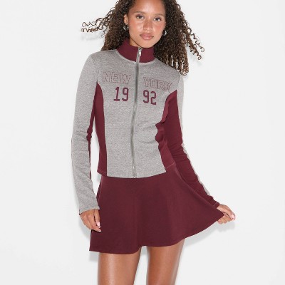 Women's Sporty Zip-Up Sweatshirt - Wild Fable™