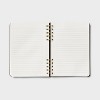 6"x8" Ez Grip Spiral Black Notebook - up&up™ - 3 of 4