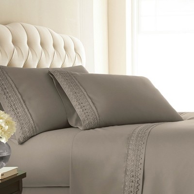 Southshore Fine Living Vilano Lace Extra-Deep Pocket easy care ultra-soft Lace Sheet Sets
