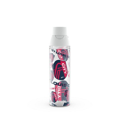 MLS St. Louis City SC All Over Venture Water Bottle - 24oz: Portable Plastic Drinkware