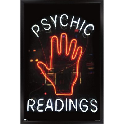 Trends International Psychic Readings Framed Wall Poster Prints