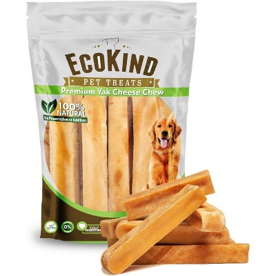 EcoKind Pet Treats Premium Gold Yak Chews - Ordorless, Long Lasting Chews for all Breeds