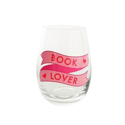 Jollity & Co. - "Book Lover" Wine Glass - Pack of 1 Wine Glass