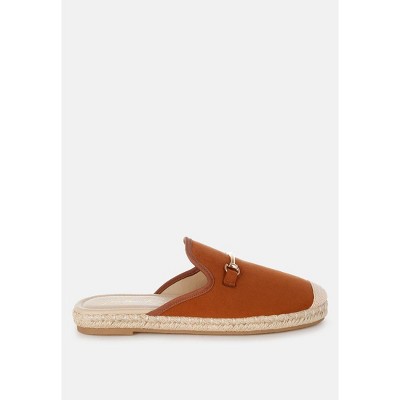 Nazaya Horsebit Detail Espadrilles Mules Women
