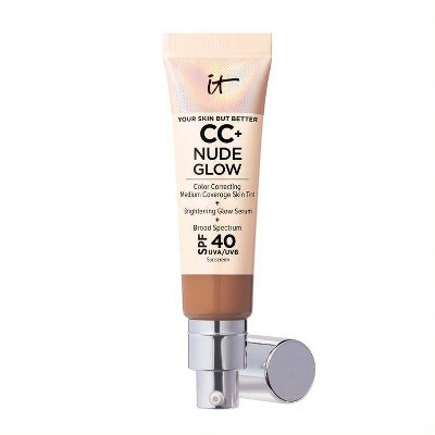IT Cosmetics Your Skin But Better CC Cream Nude Glow SPF - 1.08 fl oz - Ulta Beauty