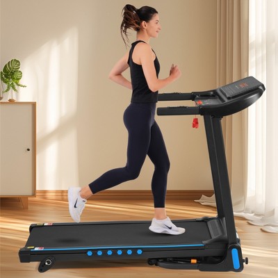 Whisen Home Folding Exercise Machine with Cushioned Platform