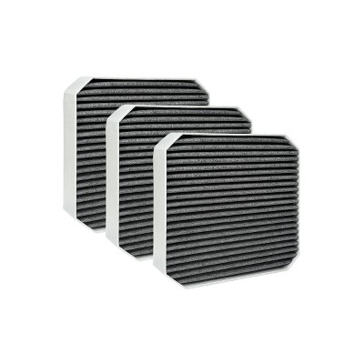 Nispira 2-in-1 Carbon Pre Filter Replacement For Air Purifier Compatible with Molekule Large Room, 3 Packs