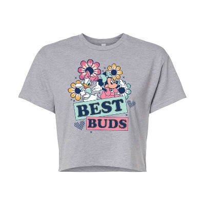 Women's - Disney - Best Buds Minnie Daisy Cropped Graphic T-Shirt