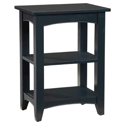 Shaker Cottage Wood 2 Shelf End Table - Alaterre Furniture