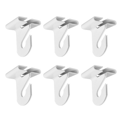Unique Bargains Metal T-Bar Track Tiles Suspended Plants Utility Drop Ceiling Hooks