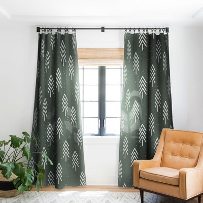 1pc Blackout Window Curtain Panel - Deny Designs