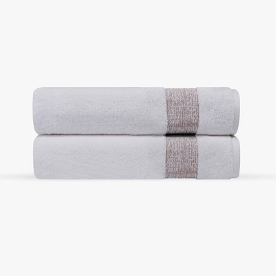 Depera Home 2pc Turkish Bath Sheet Towel Set