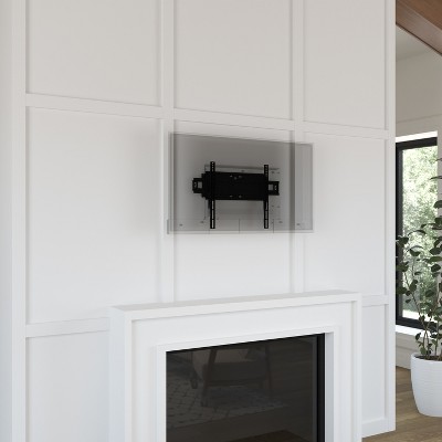 Emma and Oliver Full Motion TV Wall Mount-32"-55", 40"-84" TV-Built in Level-Quick Release Cords