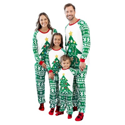 PATPAT Family Christmas Pjs Matching Sets Holiday Jammies Sleepwear Christmas Pajamas for Family Xmas Outfits with Socks