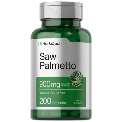 Horbaach Saw Palmetto Extract | 900mg | 200 Capsules