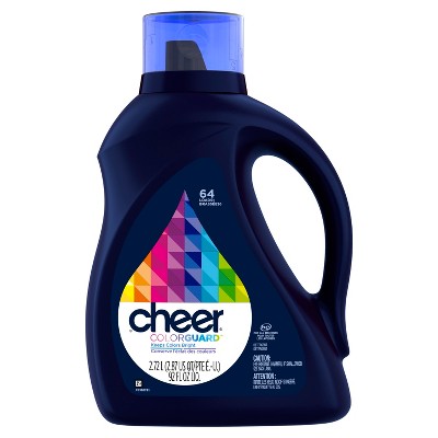 Cheer Liquid Laundry Detergent 64 loads 92 fl oz, HE Compatible