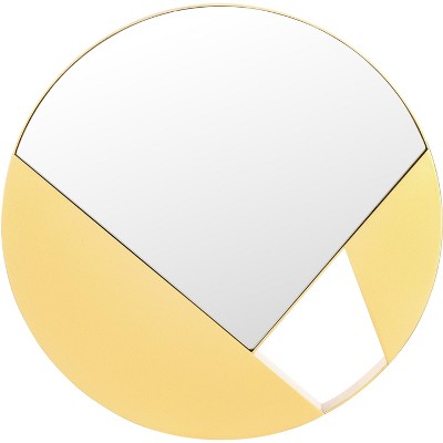 Essa Mirror - 16" x 16" - MRR8007 - Gold - Safavieh